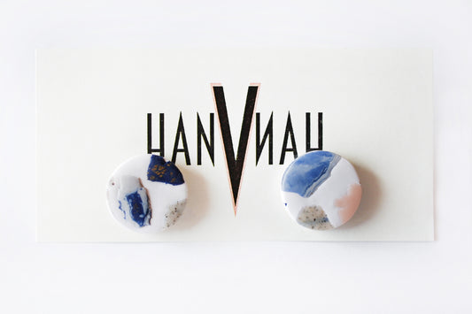 Terrazzo studs | Earrings